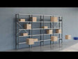 GBP Lagerreol Åben V06 2100x4000x600 Galv – Lagerreoler (billede 1)
