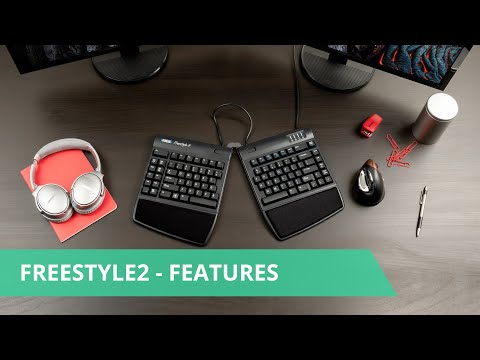 Kinesis Freestyle2 KB800PB-DK – Tastaturer (billede 1)