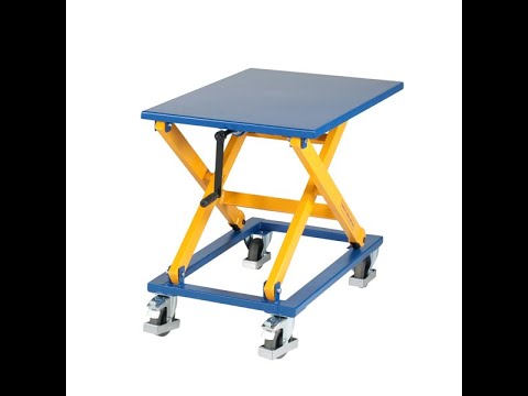 Mobilt løftebord LBM 600x950mm 300 kg