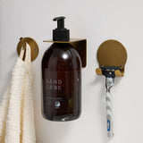 Håndklædekrog, messinglook – image 3