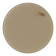 Magnetisk beige glastavle rund | Cirkel 25 cm. Beige Magnetisk glastavle  | Officely