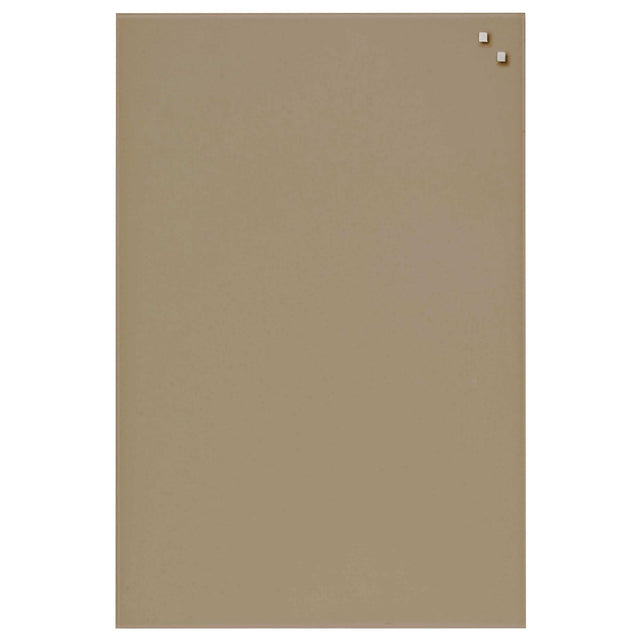 Beige glastavle 45 x 45 | 40 x 60 cm. Beige Magnetisk glastavle  | Officely