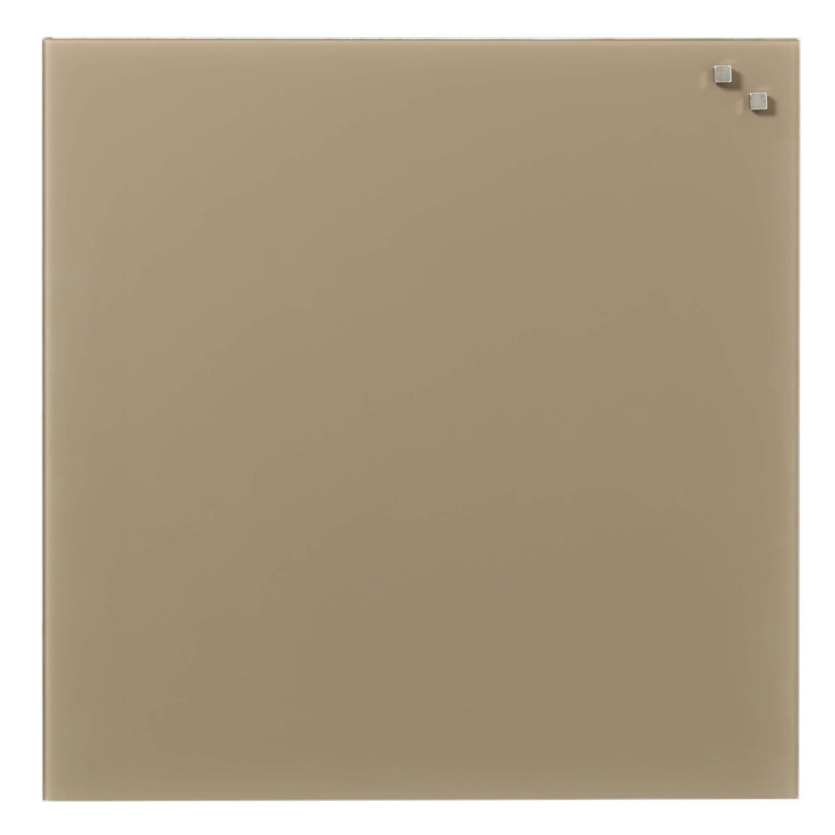 45 x 45 glastavle beige | 45 x 45 cm. Beige Magnetisk Glastavle  | Officely