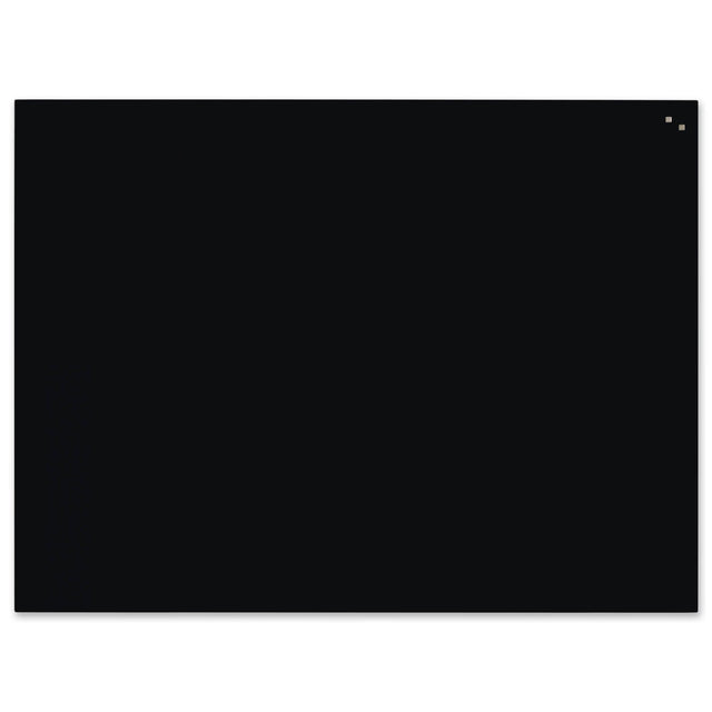 Naga A/S 120 x 90 cm. Sort Magnetisk Glastavle – Glastavler (billede 1)