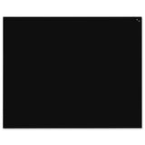 180 x 120 cm. Sort Magnetisk Glastavle