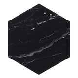 Black marble magnetic hexagon glass-board 42cm 15489.jpg.jpg