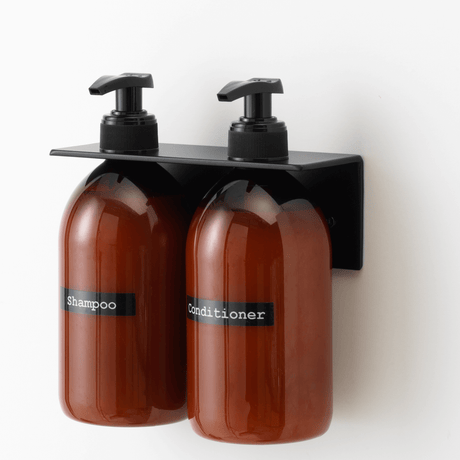 Black shampoo holder 2 pcs shampoo 71773.png