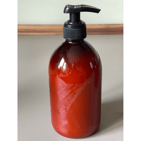 Brown pharmacy bottle glue.png