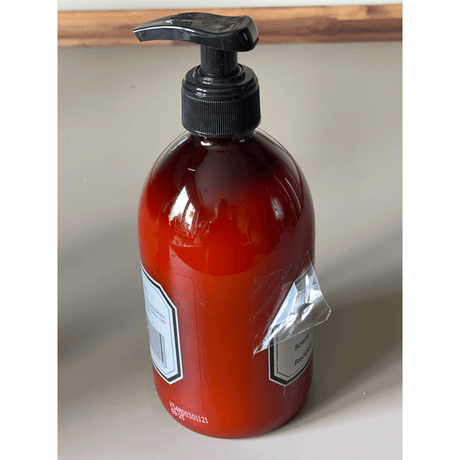 Brown pharmacy bottle remove label.png