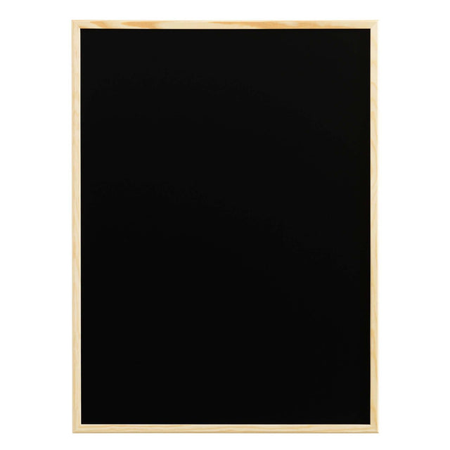 80 x 60 kridttavle | 80 x 60 cm. Kridt tavle med træramme  | Officely