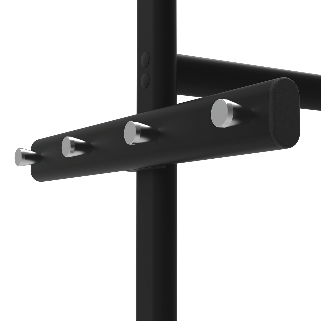 MAUL Garderobestativ, sort metal – image 4