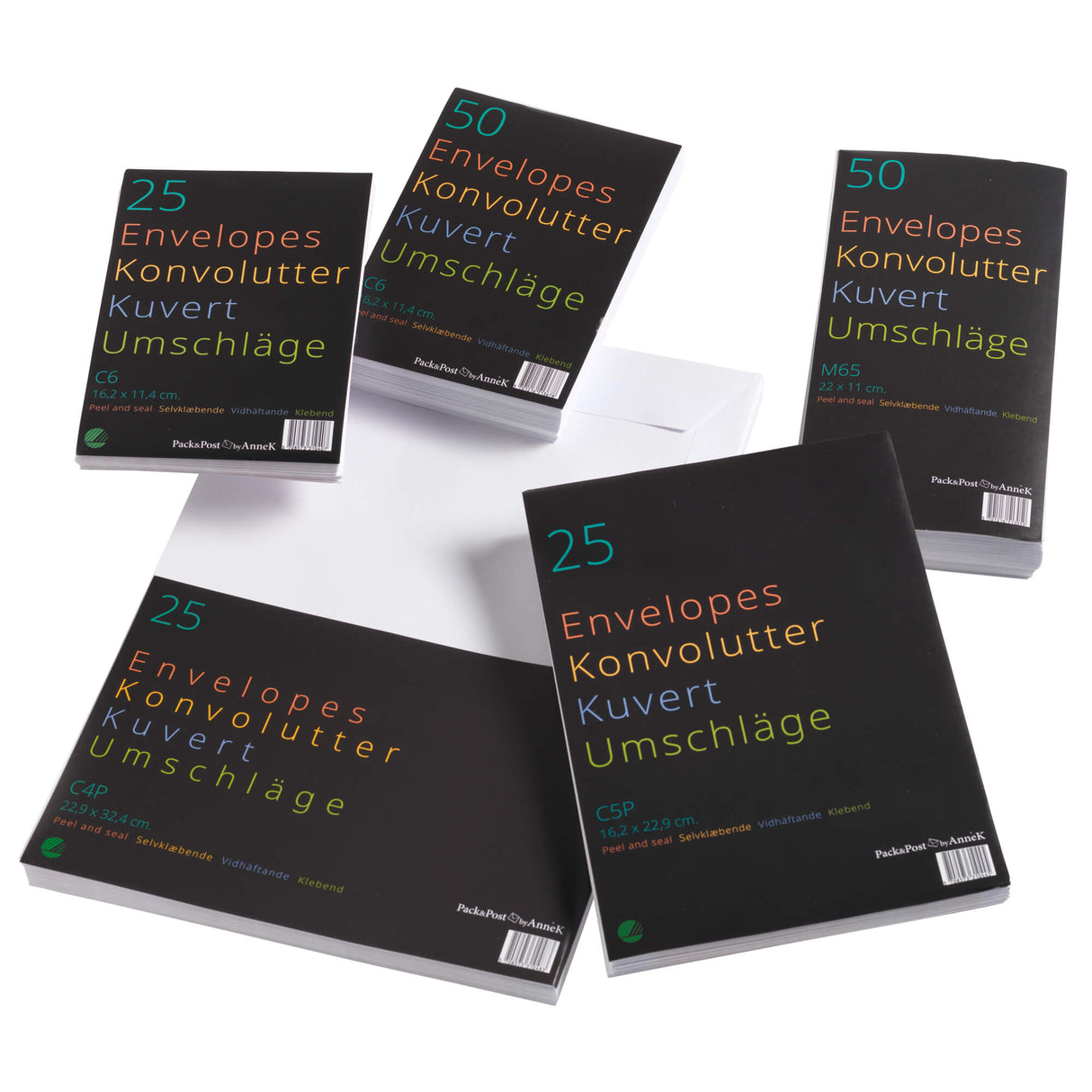C5 Kuvert, 25 stk. – image 1
