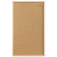 Hessian 80 x 60 | 80 x 60 cm. Hessian opslagstavle med træramme  | Officely