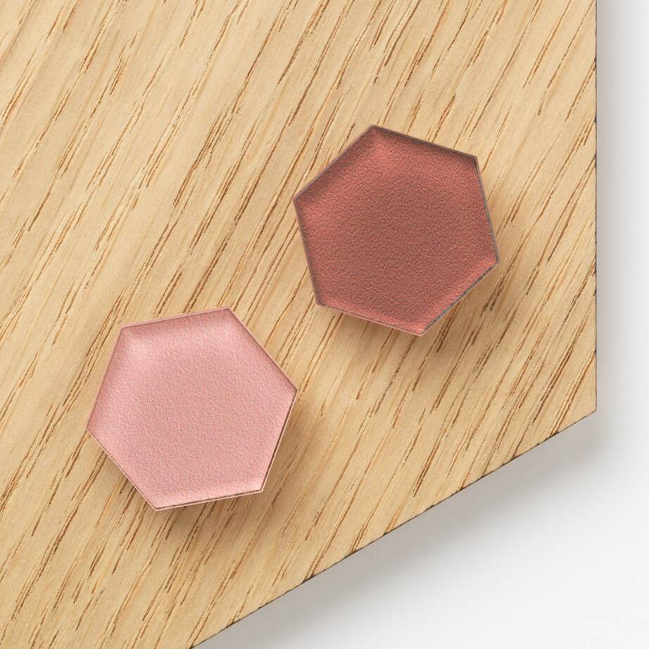 Akryl Hexagonal magnet, Super Stærk Magnet