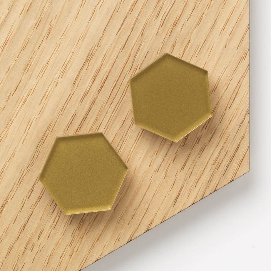 Akryl Hexagonal magnet, Super Stærk Magnet