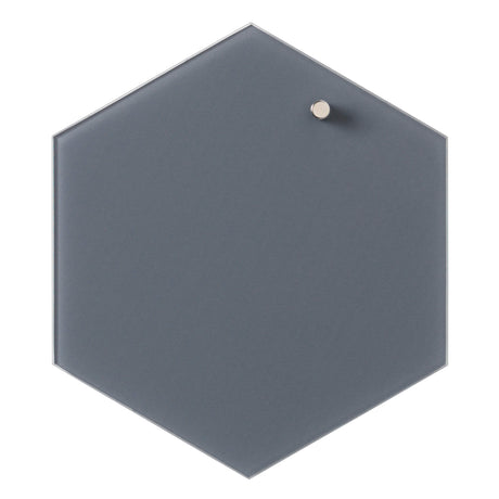 Hexagonal-21-cm-graa-magnetisk-glastavle 15210.jpg.jpg