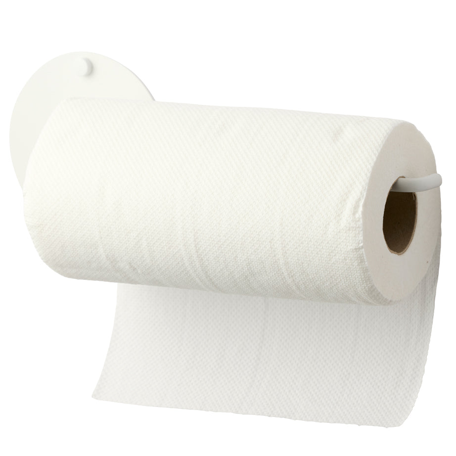 Køkkenrulleholder til væg, hvid – image 1