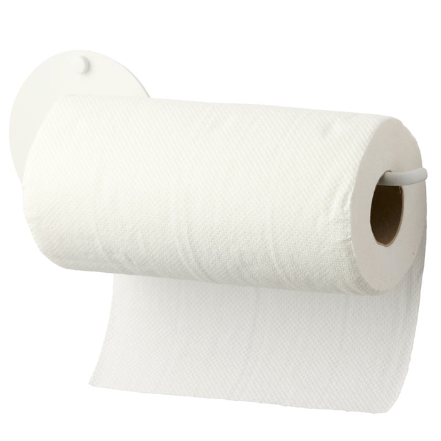 Køkkenrulleholder til væg, hvid – image 1
