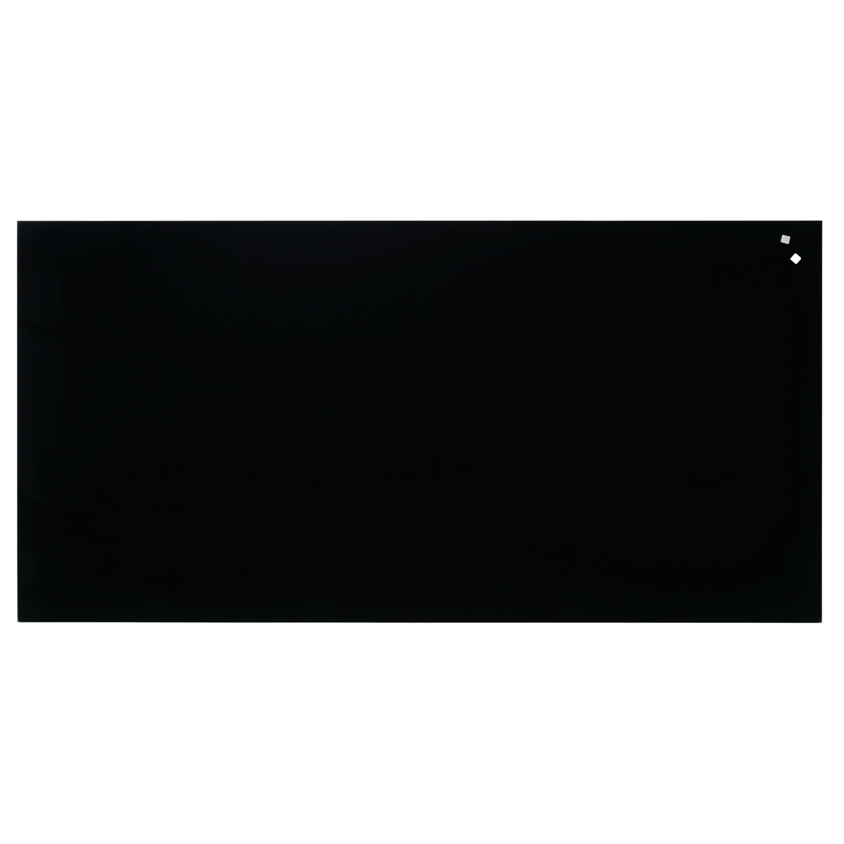 Magnetic splashback black glass 100x50 40401.png