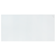 100 x 50 cm. PURE White Magnetisk Stænkplade – image 1