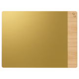 Matt gold glass veneer magnetic board 120x90cm 15731.png
