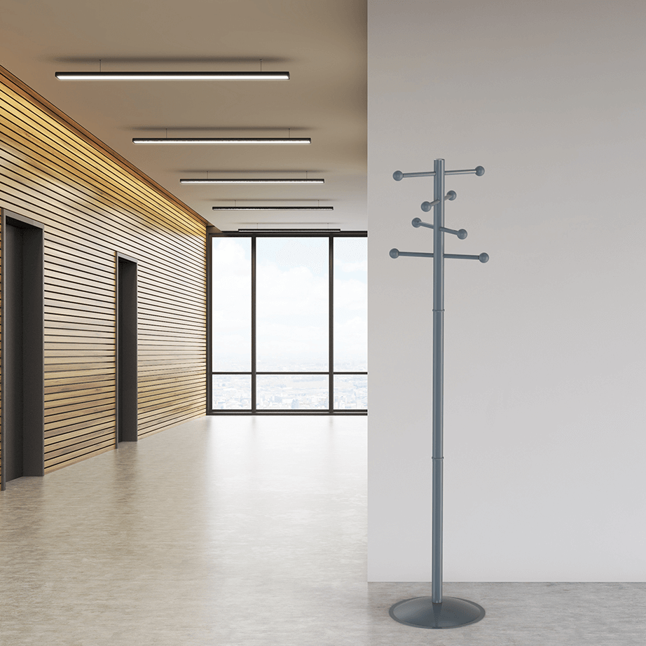 MAUL Stumtjener, blankt sølvgråt metal – image 2