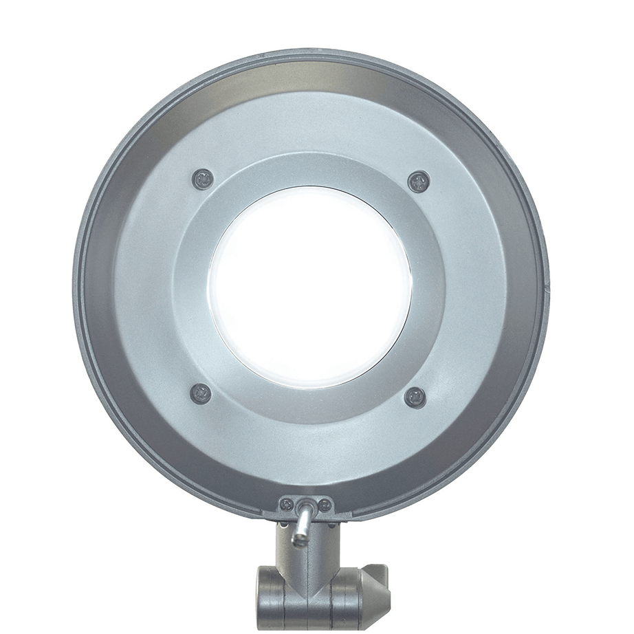 LED Bordlampe med fod eller klemme, aluminium – image 4