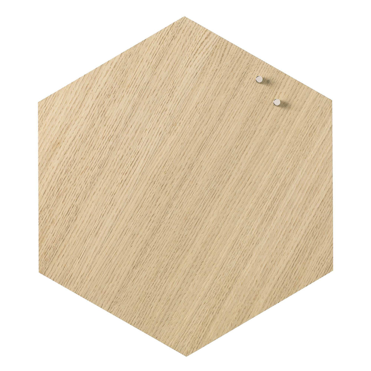 Oak magnetic hexagon board 42cm 15490.jpg.jpg