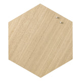 Oak magnetic hexagon board 42cm 15490.jpg.jpg