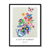 Poster a cup of summer 30x40cm black frame 17115.png