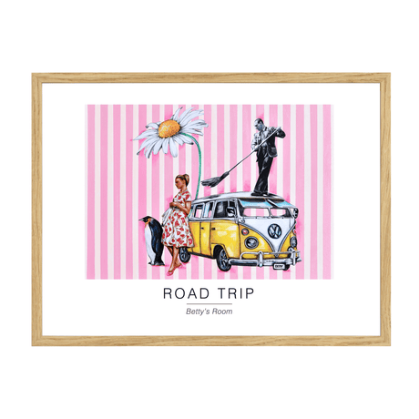 Poster road trip 40x30cm oak frame 17106.png