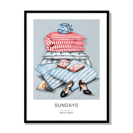 Poster sundays 30x40cm black frame 17112.png