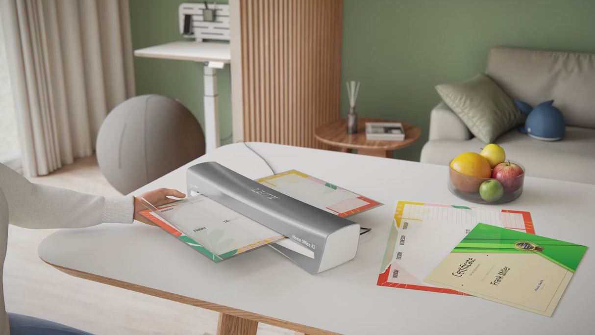 Lamineringsmaskine iLAM Home Office A3 grå