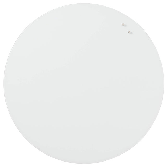 Cirkel 80 cm. PURE White Magnetisk glastavle 