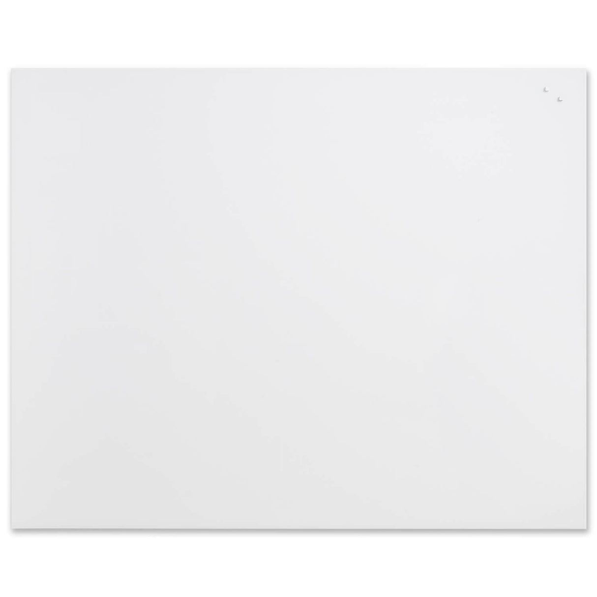 Hvid 120 x 90 glastavle | 120 x 90 cm. PURE White Magnetisk Glastavle  | Officely