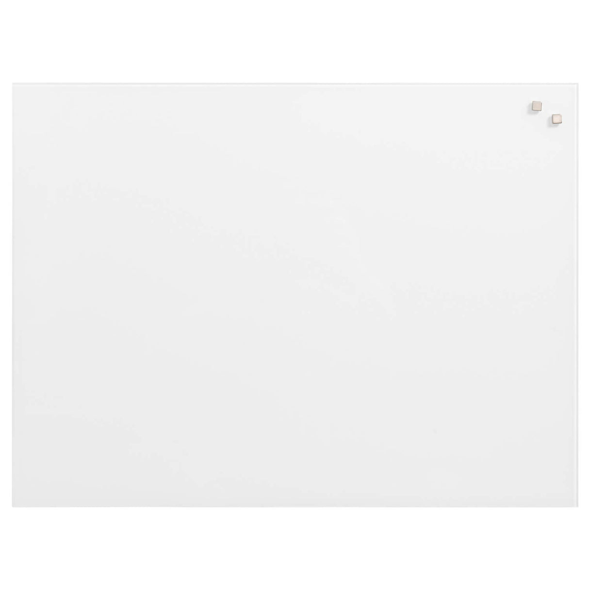 60 x 45 hvid glastavle | 60 x 45 cm. PURE White Magnetisk Glastavle  | Officely