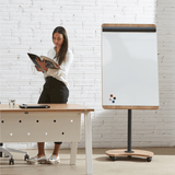 Rocada Natur mobil flipchart whiteboard og bord i et
