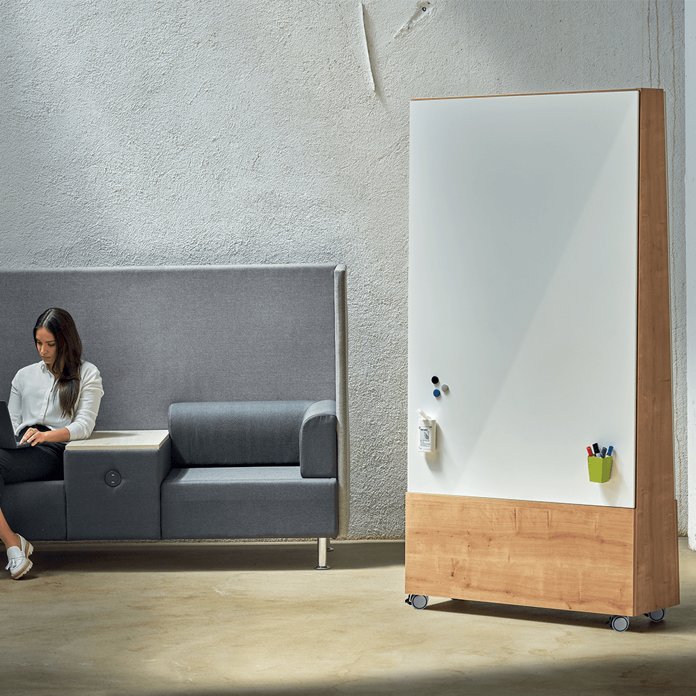 Rocada Natur dobbeltsidet mobil whiteboard – image 4