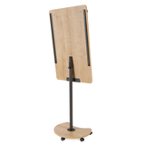 Rocada Natur mobil flipchart whiteboard og bord i et