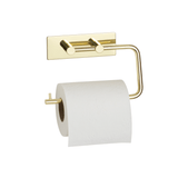 Selvklæbende toiletrulleholder 15,5 x 10,5 cm. Guld look