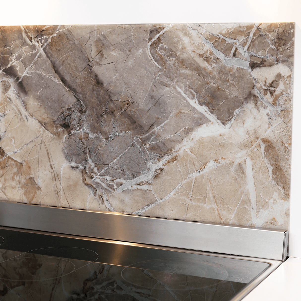 Naga A/S 100 x 50 cm. Beige Marmor Magnetisk Stænkplade – Stænkplader (billede 3)