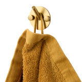 Håndklædekrog, messinglook – image 2