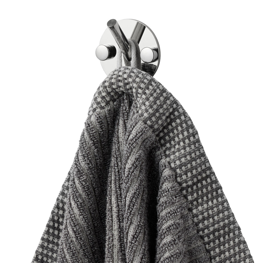 Håndklædekrog, krom – image 2