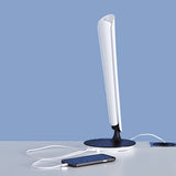 Skrivebordslampe LED Tulip 8W USB hvid/sort – image 2