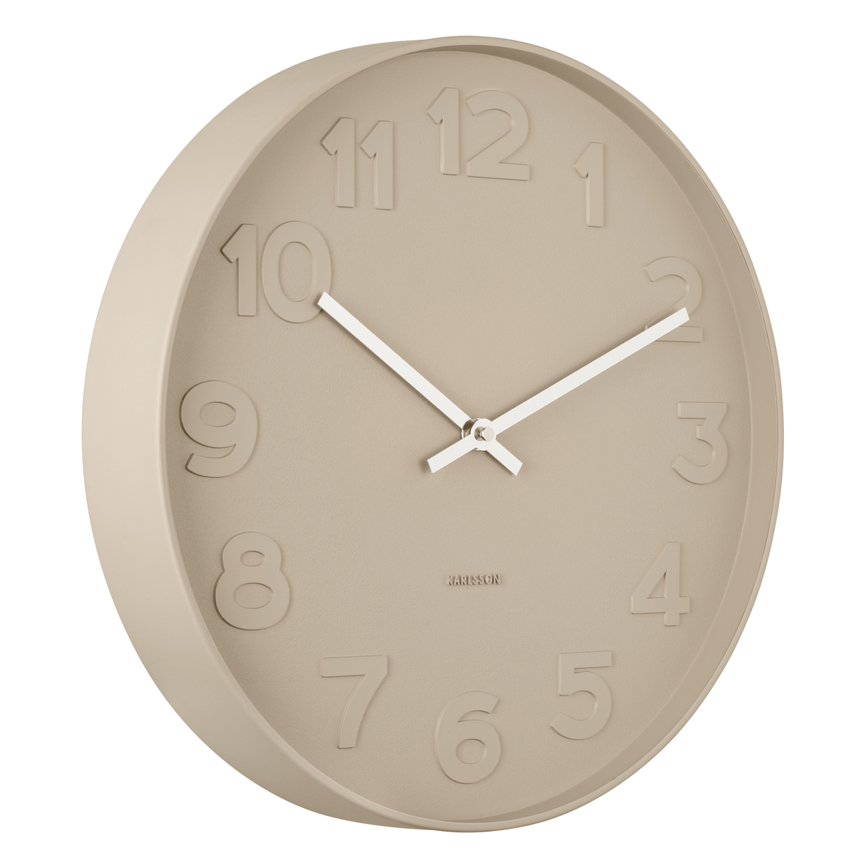 Wall clock beige side 80003.png