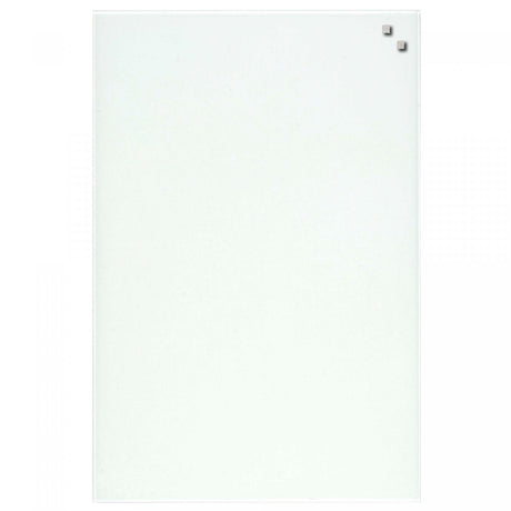 Naga A/S 40 x 60 cm. Hvid Magnetisk Glastavle – Glastavler (billede 1)