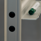 Dobbeltsidet mobil whiteboard tavle 200 x 100 cm. – image 7