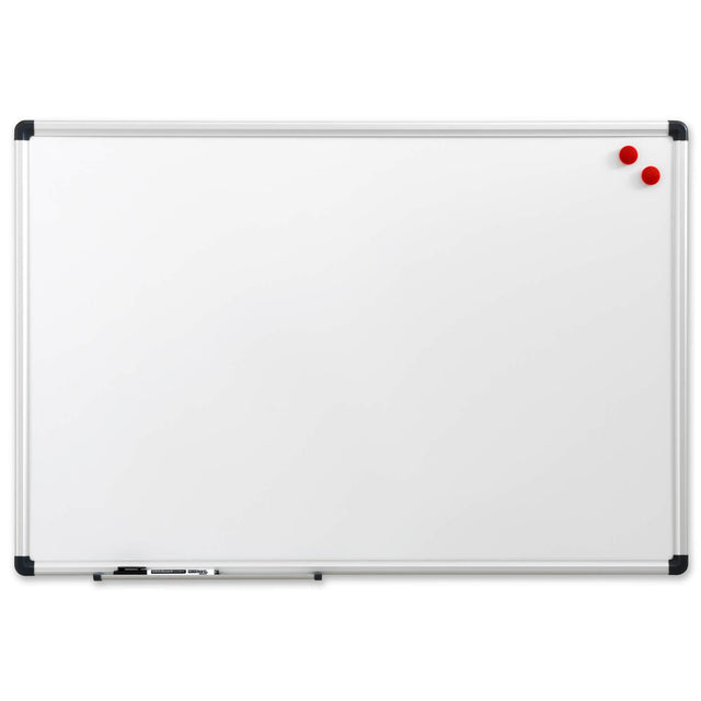 Klassisk whiteboard | 50 x 35 cm. Whiteboard med alu. ramme  | Officely