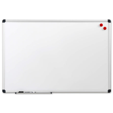 Naga A/S 180 x 90 cm. Whiteboard med alu. ramme – Whiteboards